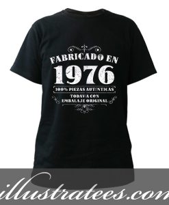 1976 manufacture t-shirt