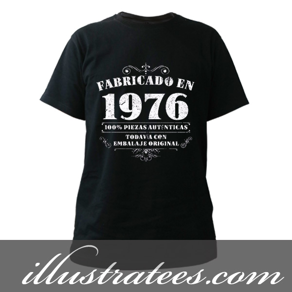 1976 manufacture t-shirt