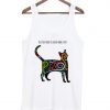 All you need is color and a cat Tank Top