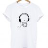 Earphone music T Shirt