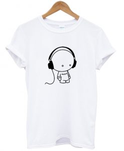 Earphone music T Shirt