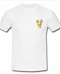 Lemon Juice Embroidered T shirt