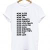 Life Goals T-Shirt