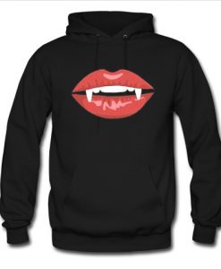 Lips Vampire Hoodie