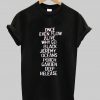 Once even flow T Shirt