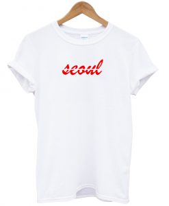 Seoul font tshirt