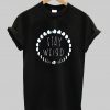 Stay Weird moon phase T-shirt