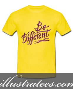 be different t-shirt