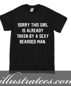 bearded man t-shirt