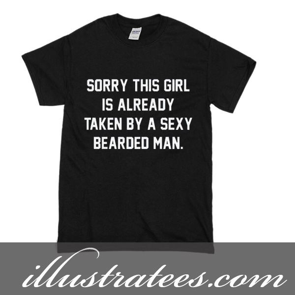 bearded man t-shirt
