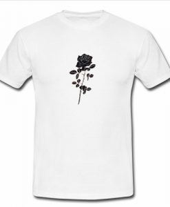 black rose T-shirt