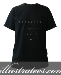 element of style t-shirt