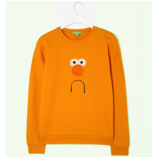 funny eyes nose sweatshirt