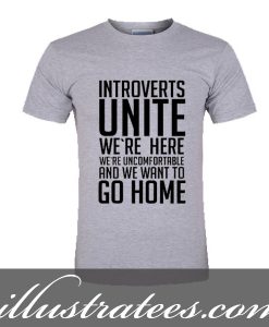 introvert unite t-shirt