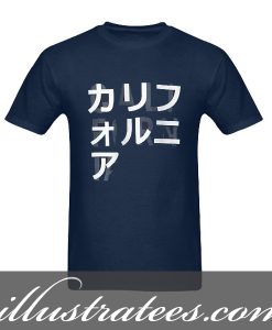 japanesse california t-shirt