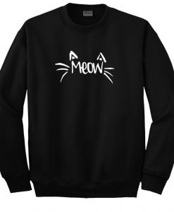 meow sweatshirt