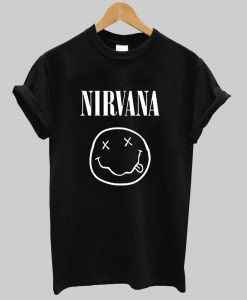 nirvana smile logo T-shirt