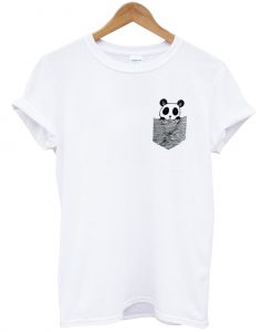 panda pocket T Shirt