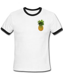 pineapple ringer tshirt