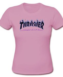 pink thrasher T shirt