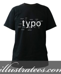 typo t-shirt