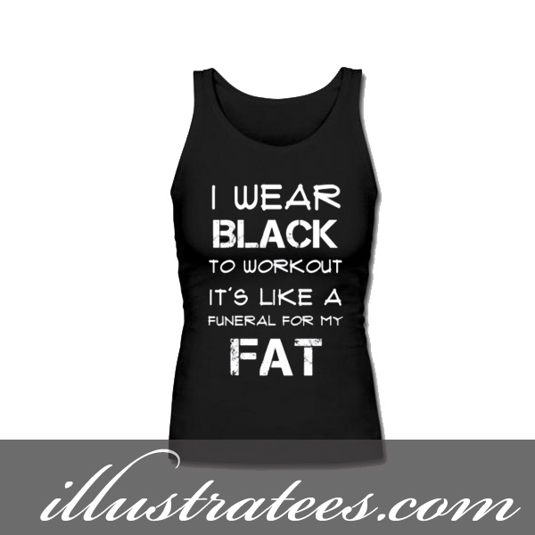 work out funny tanktop