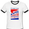 It's Hard To Say Love Ringer T Shirt