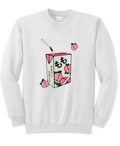 Milk Peach Sweatshirt