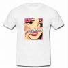 Pop Art Girl Crying Lightning T shirt