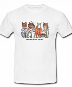 Space Cat Astronaut T-Shirt