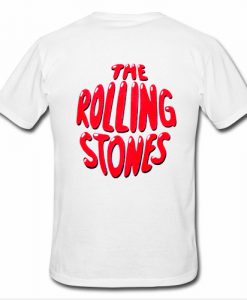 The Rolling Stones T Shirt Back