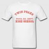 twin peaks phys ed dept high school t-shirt