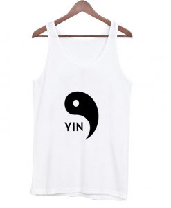 yin yang yin tank top