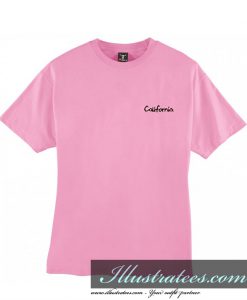 california pink t-shirt