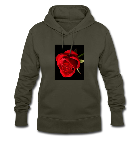 red rose hoodie