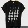 the moon phase t-shirt