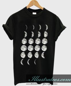 the moon phase t-shirt