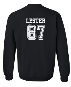 Lester 87 sweatshirt back