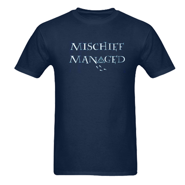 Harry Potter Mischief Managed tshirt