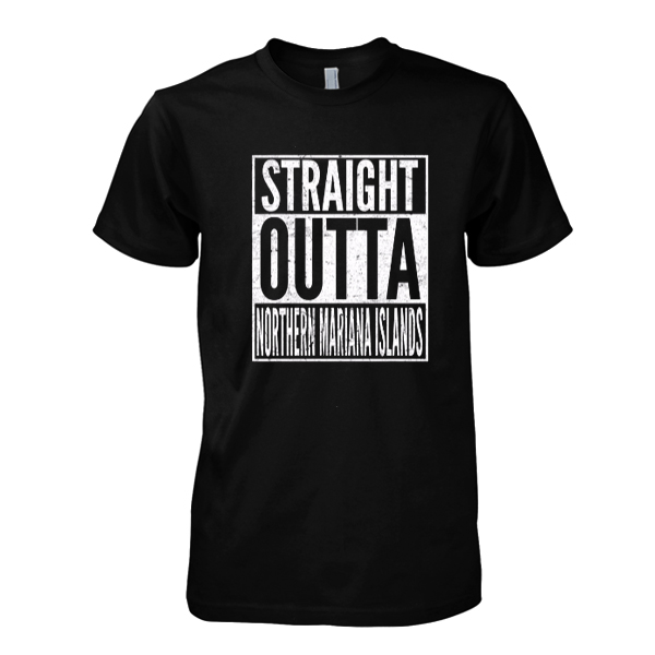 Straight Outta Northern Mariana Islands tshirt