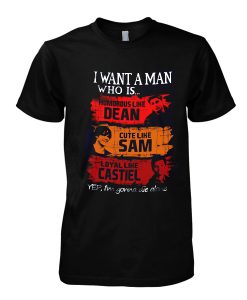 I want a man tshirt