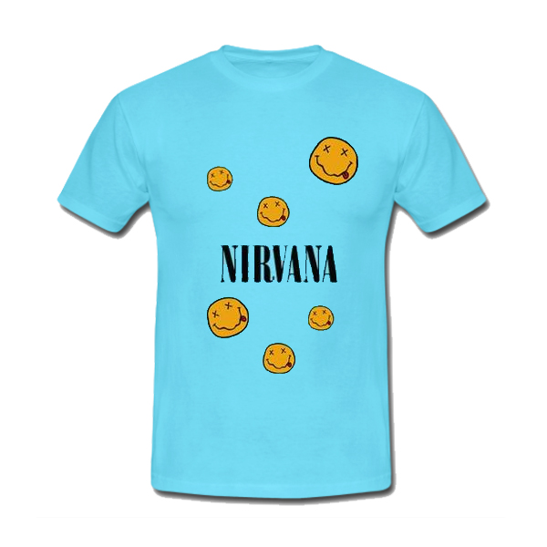 Nirvana Smiley Logo tshirt