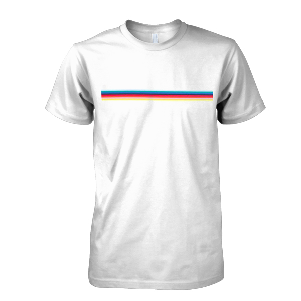 Stripped Rainbow tshirt