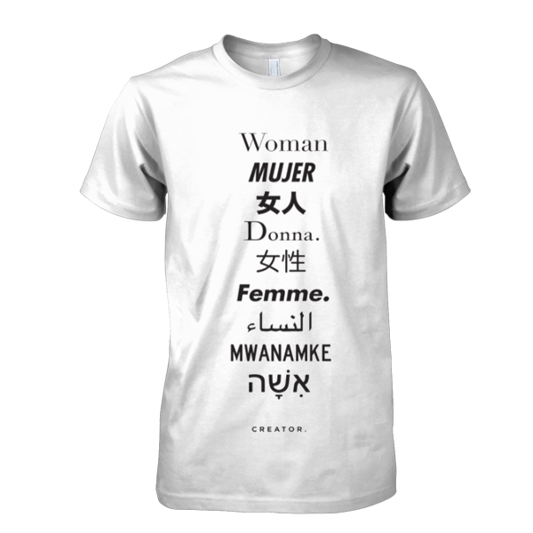 Woman tshirt