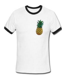 pineapple ringer T Shirt