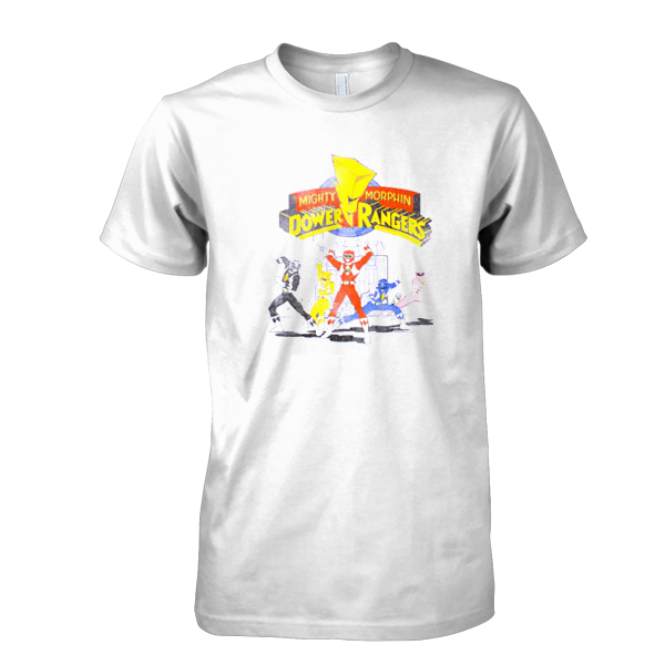 power ranger mighty morphin tshirt