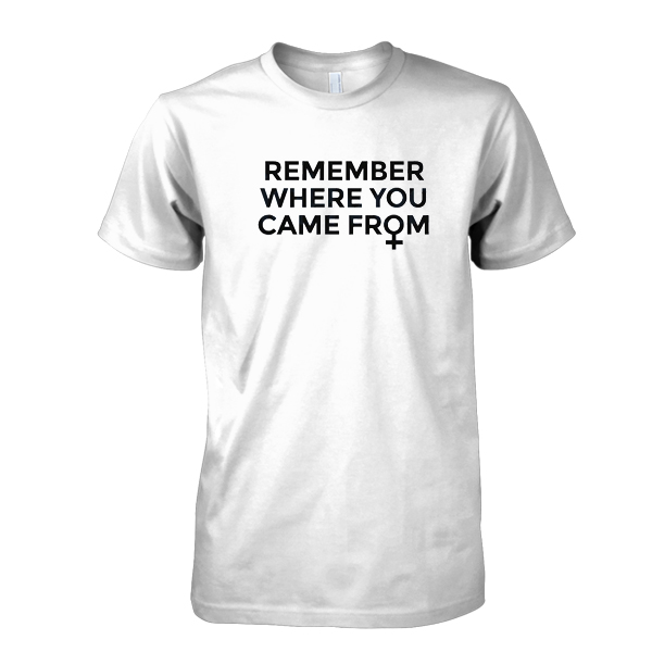 remember where you came from tshirt