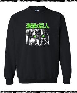 Attack on Titan Green Eyes Sweatshirt