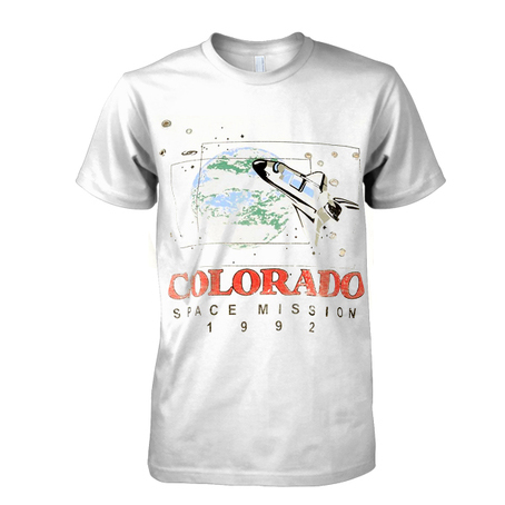 Colorado Space Mission 1992 tshirt