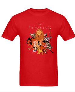 Disney Lion King Red Tshirt